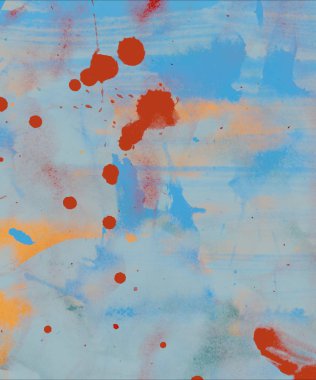 grunge desensoyut suluboya darbeleri ve lekeleri