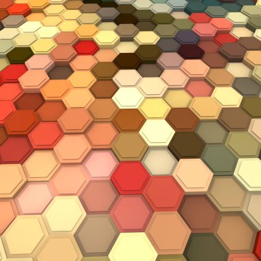 3 boyutlu illüstrasyon. Web modern fon. Renkli desen. Soyut geometrik şekiller. arkaplan.