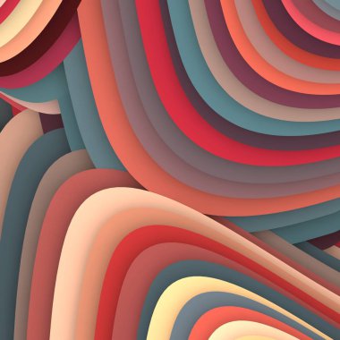 3 boyutlu illüstrasyon. Web modern fon. Renkli desen. Soyut geometrik şekiller. arkaplan.