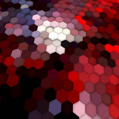 3 boyutlu illüstrasyon. Web modern fon. Renkli desen. Soyut geometrik şekiller. arkaplan.