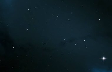 2d illüstrasyon. Derin geniş alan. Yıldızlar, gezegenler ve uydular. Çeşitli bilim kurgu yaratıcı fon. Uzay sanatı. Uzaylı güneş sistemleri. Gerçekçi arka plan 