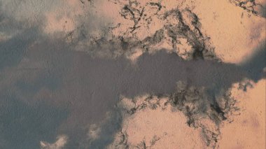 Metin için yeri olan boya lekeleriyle soyut arkaplan