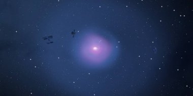 parlaklık ile renkli soyut gökyüzü arka plan