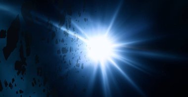 parlaklık ile karanlık alan soyut duvar kağıdı