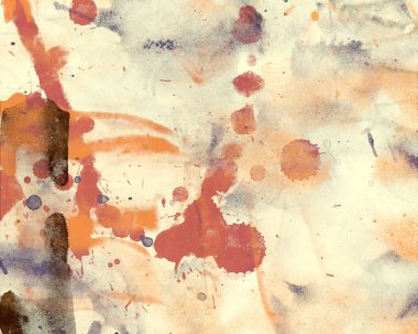 Metin için yeri olan boya lekeleriyle soyut arkaplan