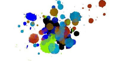 damla ile soyut renkli arka plan