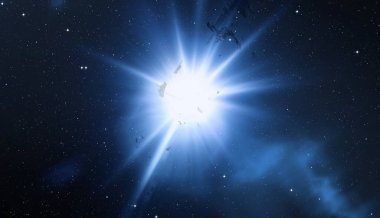 kozmos astronomi arka plan, evren