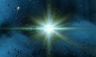 Soyut alan koyu arka plan  