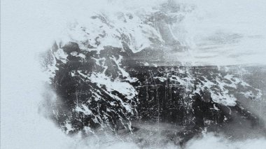 Metin için yeri olan boya lekeleriyle soyut arkaplan