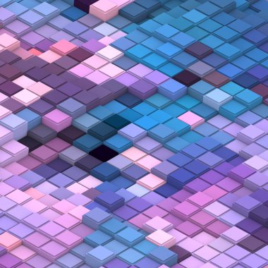 3 boyutlu illüstrasyon. Web modern fon. Renkli desen. Soyut geometrik şekiller. arkaplan.