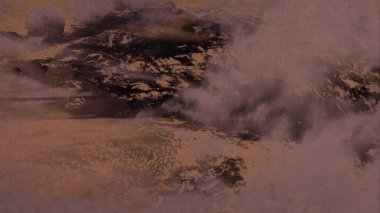 Metin için yeri olan boya lekeleriyle soyut arkaplan