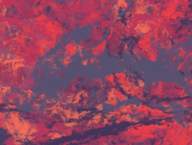 Arkaplanda soyut renkli lekeler