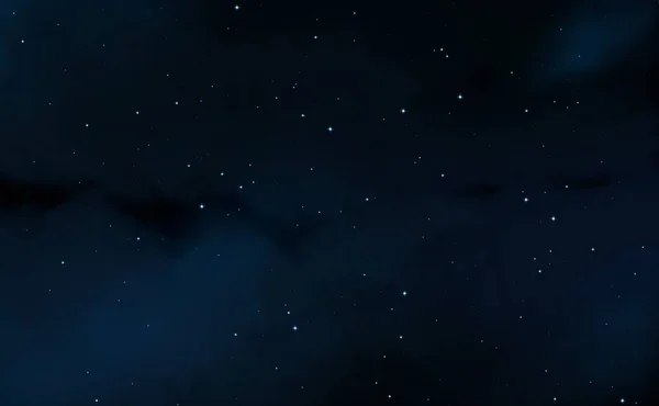Иллюстрация Глубокое Огромное Пространство Яркие Звезды Планеты Луны Различные Научно — стоковое фото