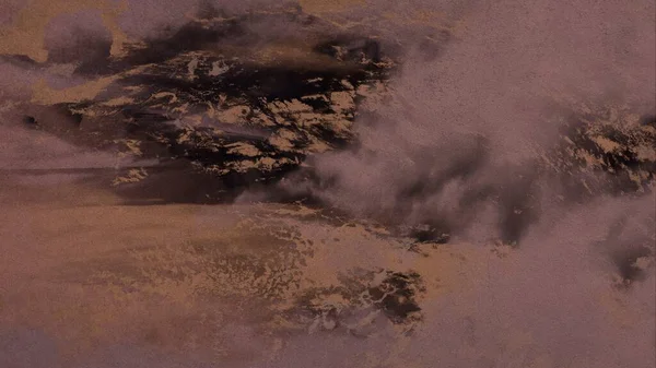 Metin için yeri olan boya lekeleriyle soyut arkaplan