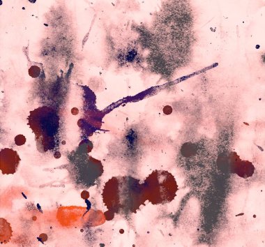 grunge desensoyut suluboya darbeleri ve lekeleri