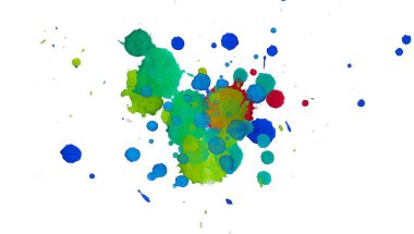 damla ile soyut renkli arka plan