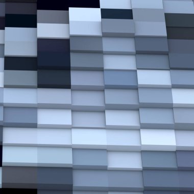 3 boyutlu illüstrasyon. Web modern fon. Renkli desen. Soyut geometrik şekiller. arkaplan.