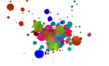 damla ile soyut renkli arka plan