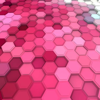 3 boyutlu illüstrasyon. Web modern fon. Renkli desen. Soyut geometrik şekiller. arkaplan.