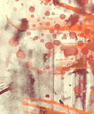 soyut grunge suluboya darbeleri ve lekeler dokulu desen