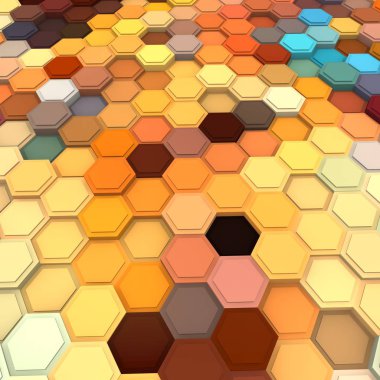 3 boyutlu illüstrasyon. Web modern fon. Renkli desen. Soyut geometrik şekiller. arkaplan.