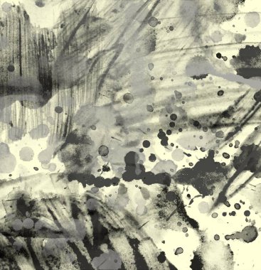 soyut grunge suluboya darbeleri ve lekeler dokulu desen