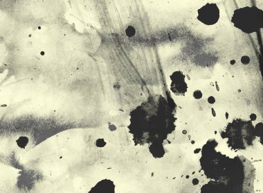 Metin için yeri olan boya lekeleriyle soyut arkaplan