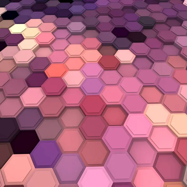 3 boyutlu illüstrasyon. Web modern fon. Renkli desen. Soyut geometrik şekiller. arkaplan.