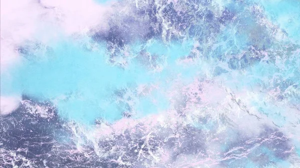 Metin için yeri olan boya lekeleriyle soyut arkaplan