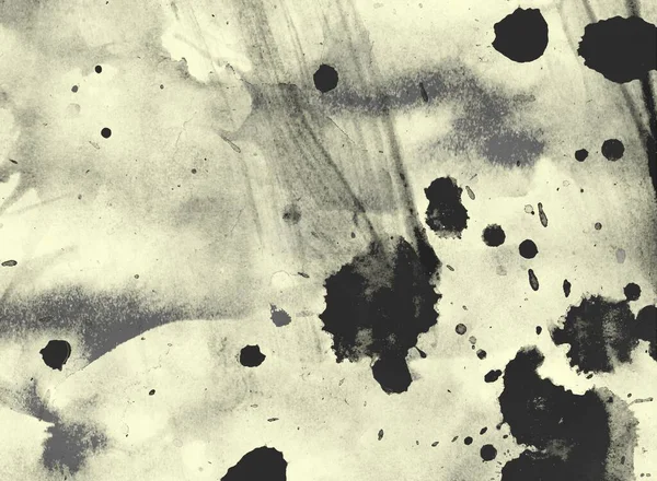 Metin için yeri olan boya lekeleriyle soyut arkaplan