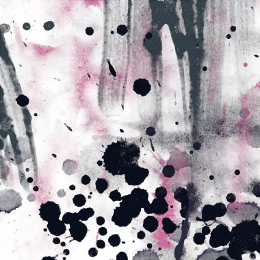 grunge desensoyut suluboya darbeleri ve lekeleri