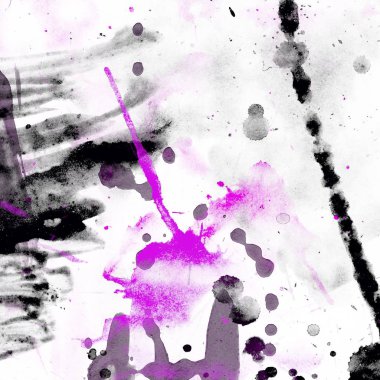 grunge desensoyut suluboya darbeleri ve lekeleri