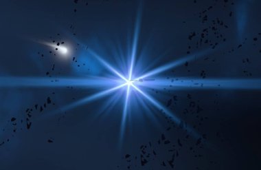 Soyut alan koyu arka plan  