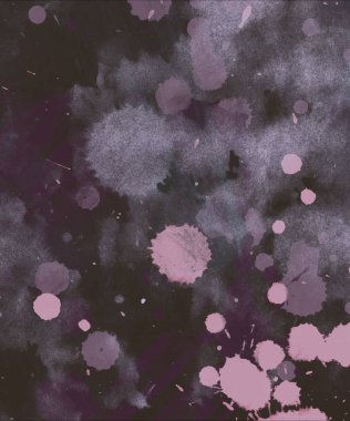 grunge desensoyut suluboya darbeleri ve lekeleri