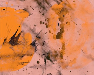 grunge desensoyut suluboya darbeleri ve lekeleri