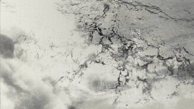 Metin için yeri olan boya lekeleriyle soyut arkaplan