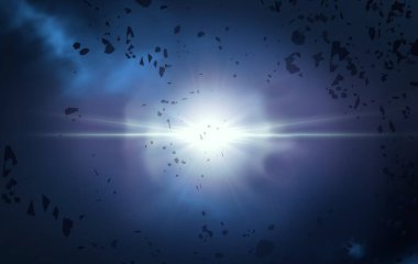 Soyut alan koyu arka plan  