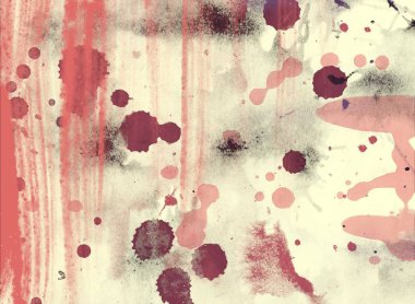 grunge desensoyut suluboya darbeleri ve lekeleri