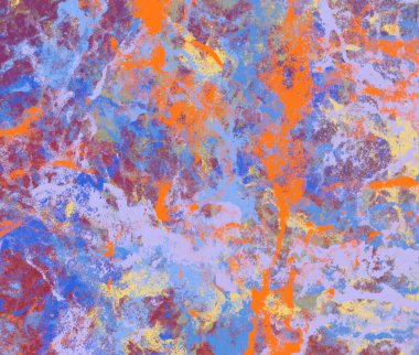 terk edilmiş renkli yapı, grungy antik beton arka plan