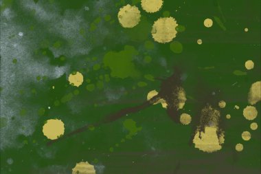 Metin için yeri olan boya lekeleriyle soyut arkaplan