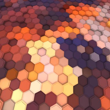 Renkli desenli soyut arkaplan