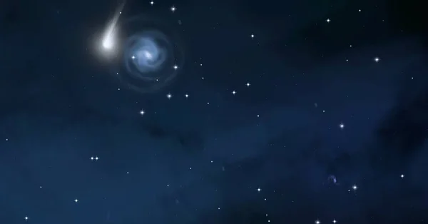 Ilustración Gran Espacio Profundo Estrellas Planetas Lunas Varios Telones Fondo —  Fotos de Stock