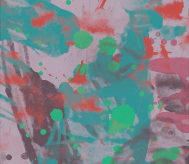 grunge desensoyut suluboya darbeleri ve lekeleri