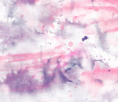 Metin için yeri olan boya lekeleriyle soyut arkaplan