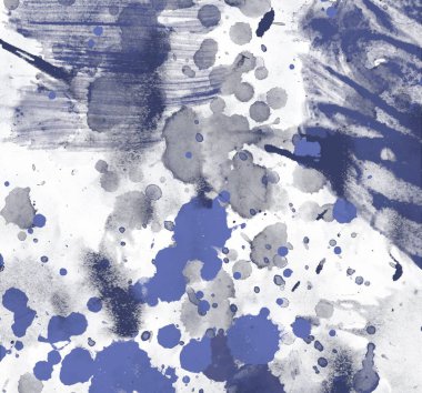 soyut grunge suluboya darbeleri ve lekeler dokulu desen