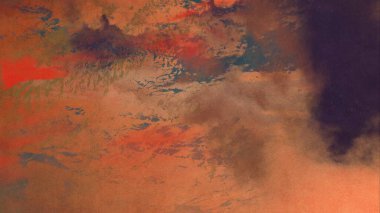 Metin için yeri olan boya lekeleriyle soyut arkaplan