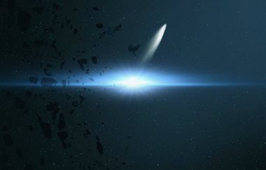 parlaklık ile karanlık alan soyut duvar kağıdı