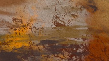 Metin için yeri olan boya lekeleriyle soyut arkaplan