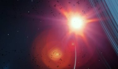 Soyut alan koyu arka plan  