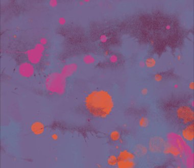 soyut grunge suluboya darbeleri ve lekeler dokulu desen